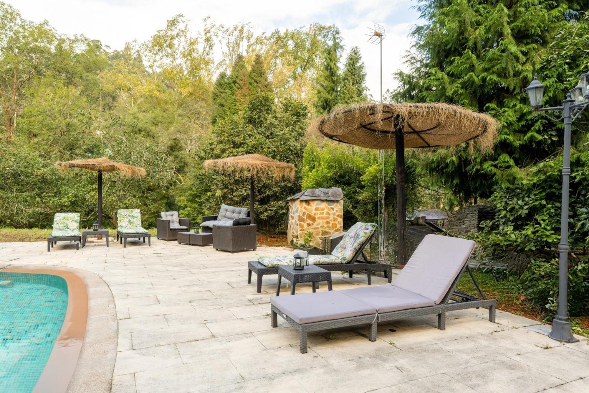Cobre Villa En Asturias Con Cine, Piscina, Bbq, Juegos, 14 Pax מראה חיצוני תמונה