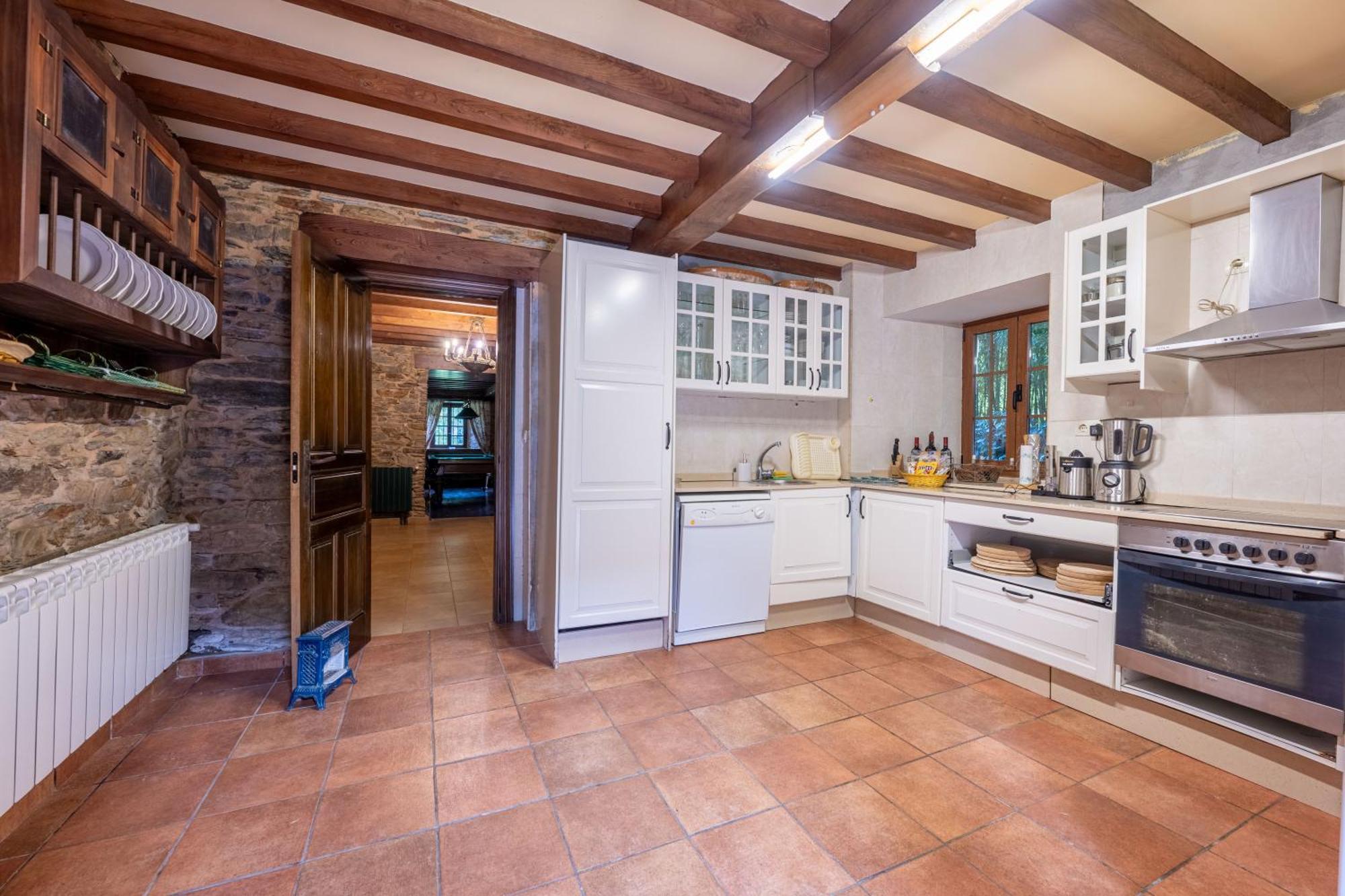 Cobre Villa En Asturias Con Cine, Piscina, Bbq, Juegos, 14 Pax מראה חיצוני תמונה